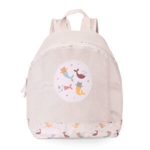 mochila infantil antiarena mermaid cats