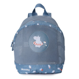 mochila infantil antiarena hippos