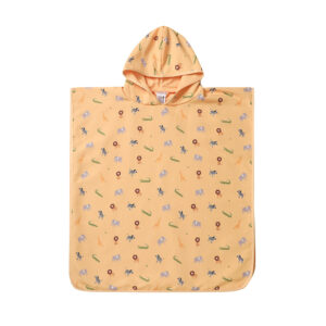 poncho de playa wild animals