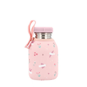 botella acero con funda blossom birds 350ml